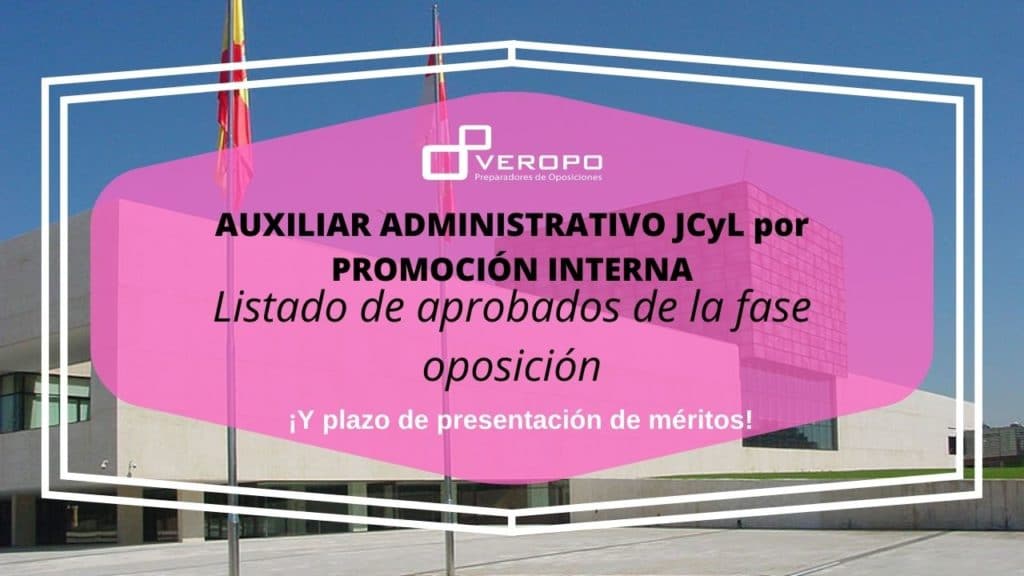 Listado de aprobados fase oposición Aux. Admin JCyL PI