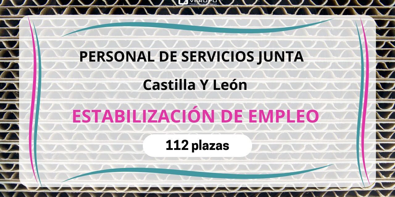 Reserva Plaza Y Prepara Personal De Servicios Estabilización De Empleo